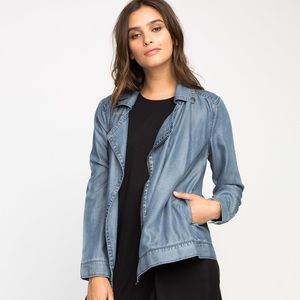 RVCA Denim Moto Style Jacket